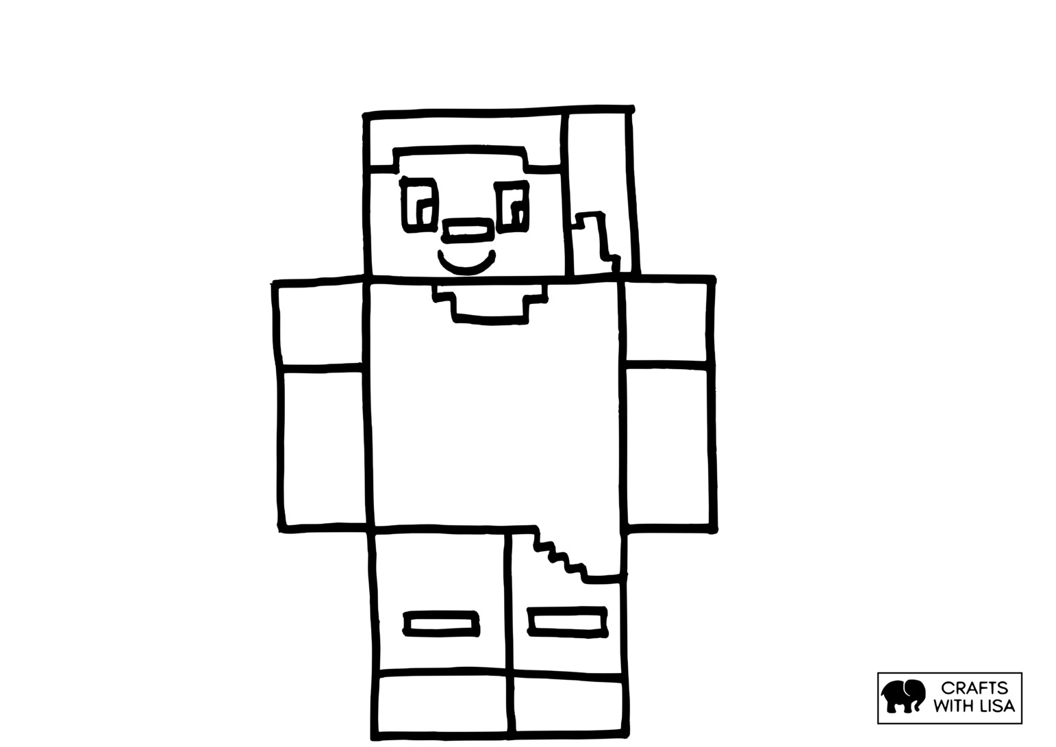 steve from minecraft coloring page steve from minecraft coloring page