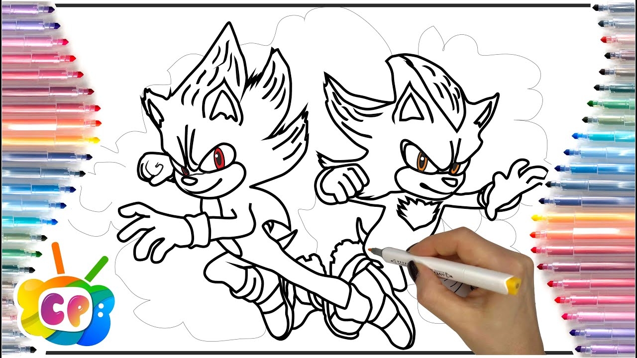 super shadow coloring pages super shadow coloring pages