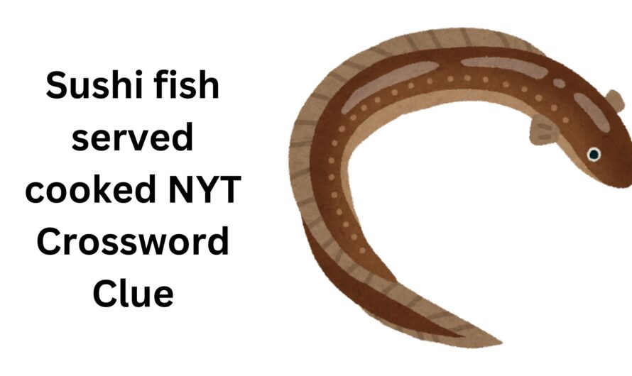 Sushi Fish Crossword Clue