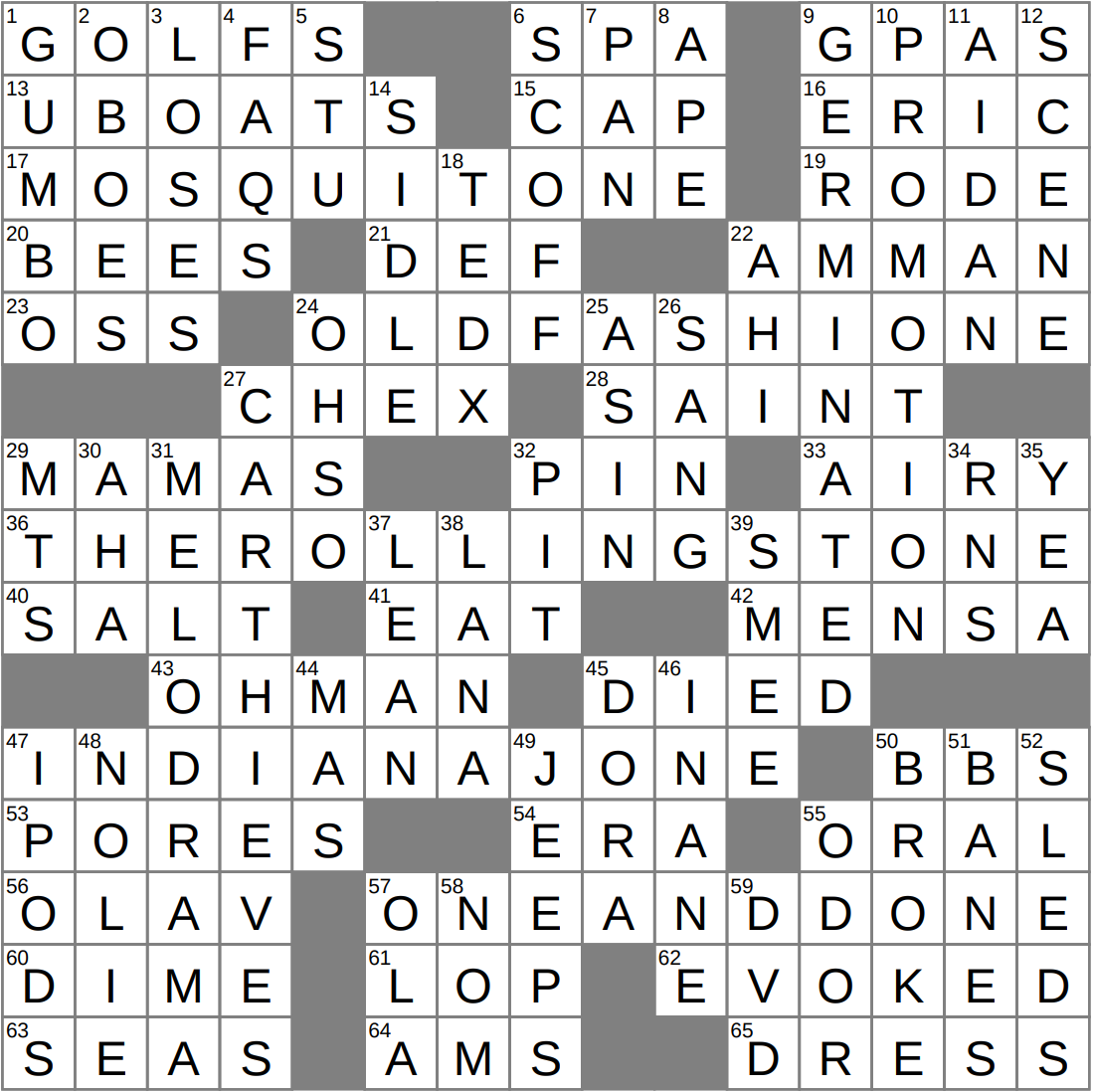 Swell Places Crossword Clue Archives LAXCrossword