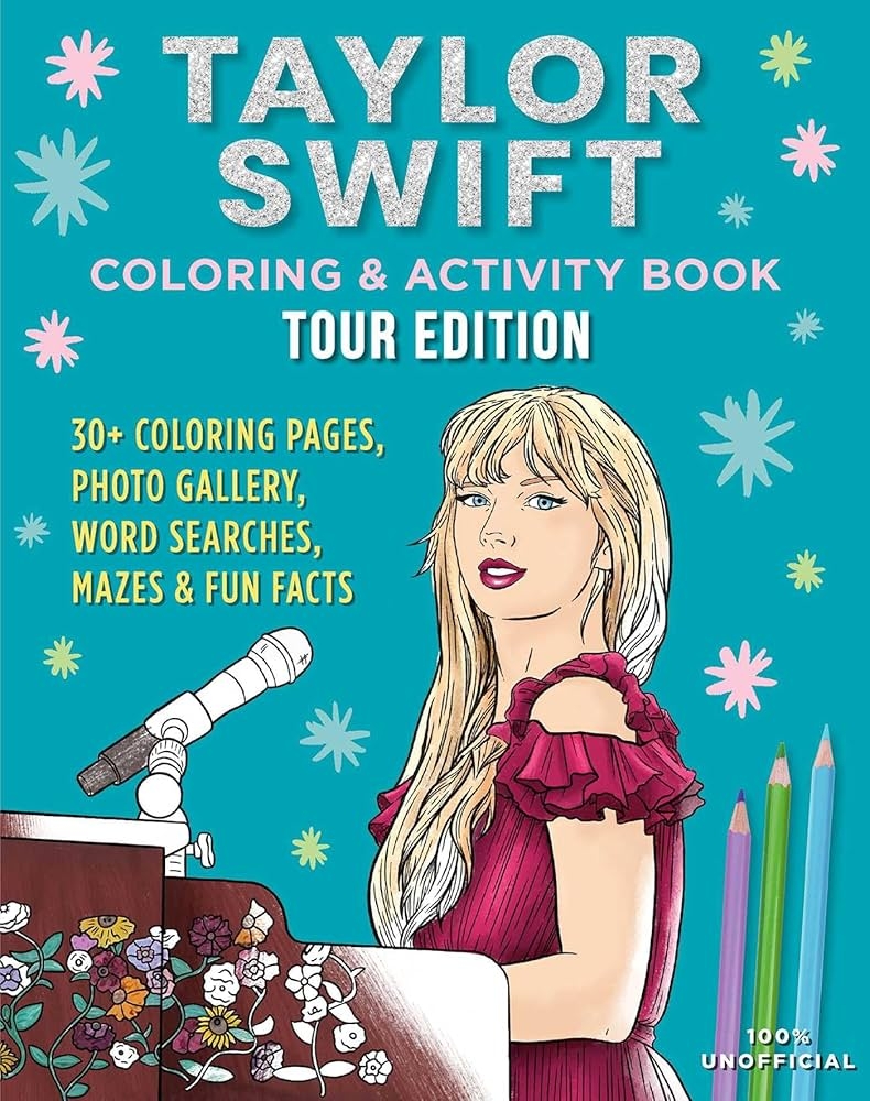 Taylor Swift Coloring Activity Book Tour Edition Pop Culture Color Activity Editors Of Thunder Bay Press 9781667209326 Amazon Books