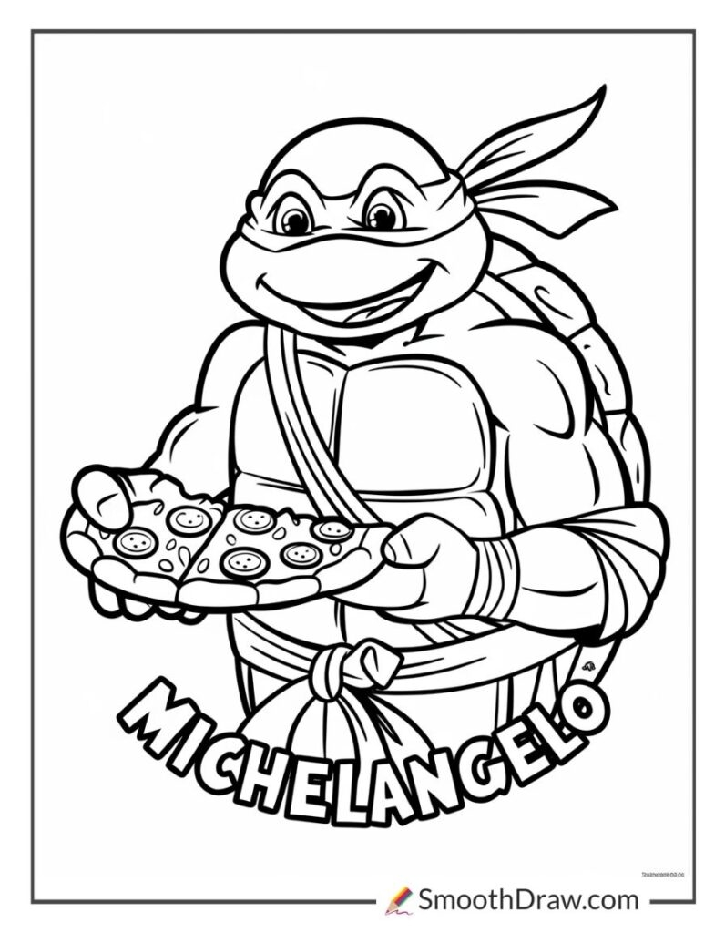 Teenage Mutant Ninja Turtle Coloring Pages Smooth Draw Teenage Mutant Ninja Turtle Coloring Pages Smooth Draw