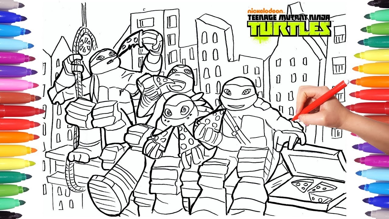 TEENAGE MUTANT NINJA TURTLES TMNT Coloring Pages 2 How To Draw Ninja Turtles Mickey Donnie Raphael YouTube TEENAGE MUTANT NINJA TURTLES TMNT Coloring Pages 2 How To Draw Ninja Turtles Mickey Donnie Raphael YouTube