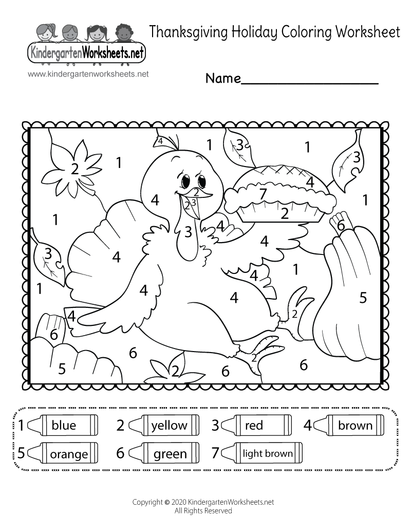 Thanksgiving Color By Number Worksheet Free Printable Digital PDF Thanksgiving Color By Number Worksheet Free Printable Digital PDF