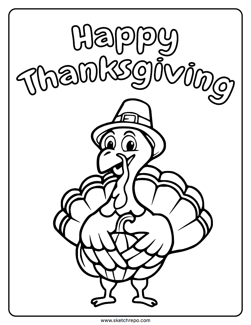 thanksgiving turkey coloring page thanksgiving turkey coloring page