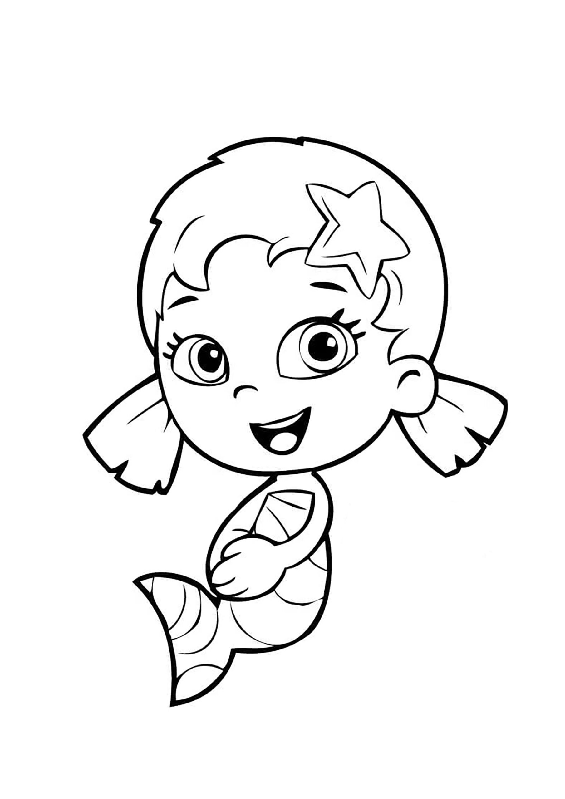 bubble guppies color pages bubble guppies color pages