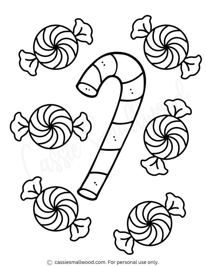 THE CUTEST Candy Coloring Pages Cassie Smallwood THE CUTEST Candy Coloring Pages Cassie Smallwood