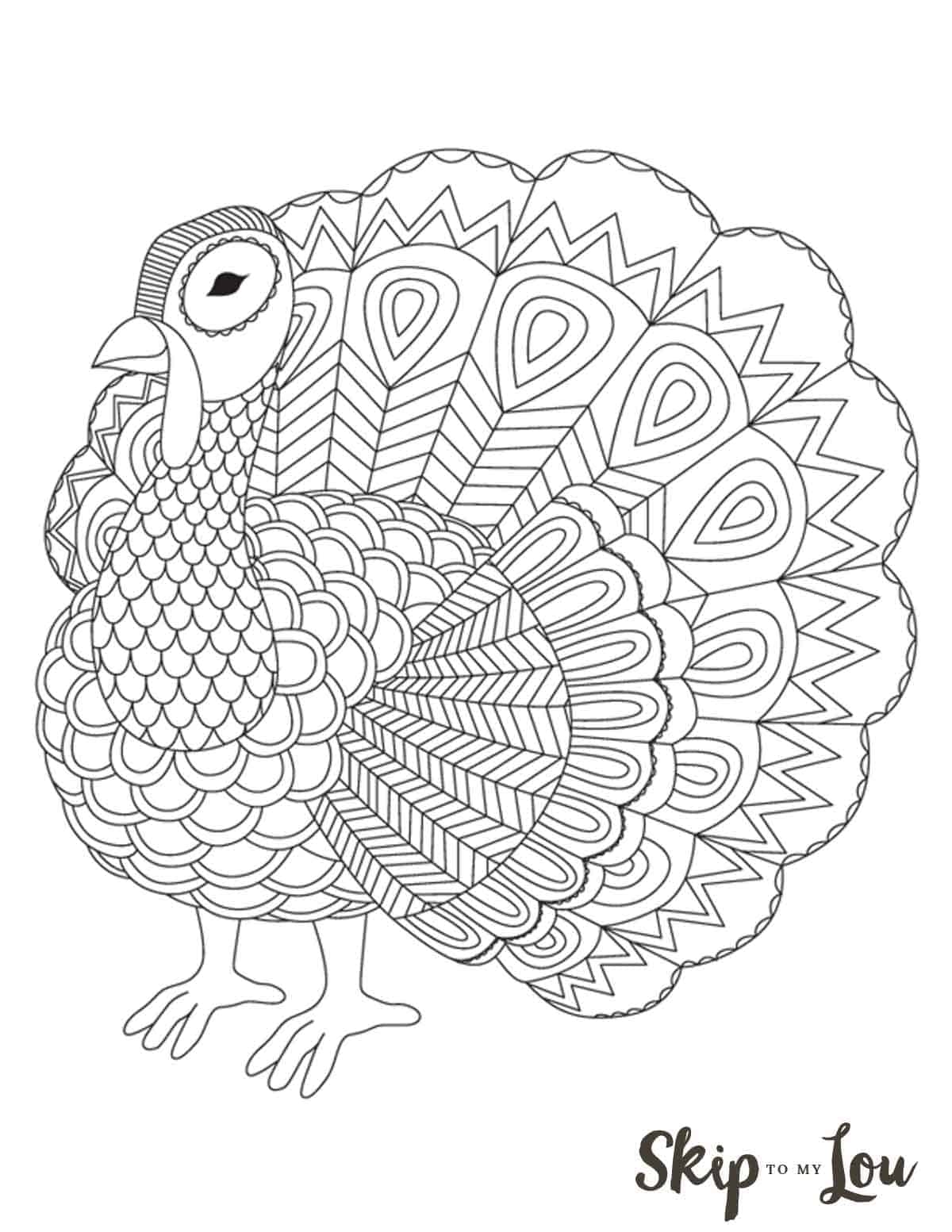 The CUTEST Free Turkey Coloring Pages Skip To My Lou The CUTEST Free Turkey Coloring Pages Skip To My Lou