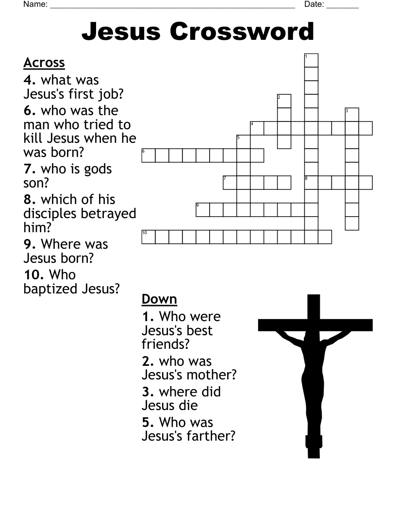 The Rosary Crossword WordMint The Rosary Crossword WordMint