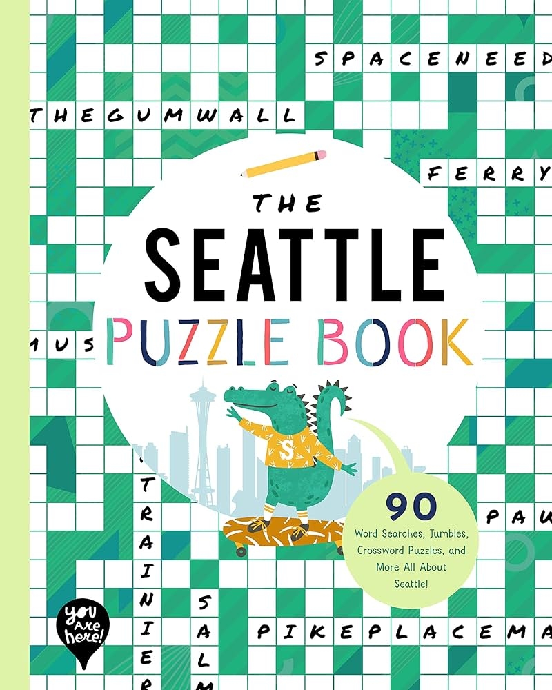 The Seattle Puzzle Book 90 Word Searches Jumbles Crossword Puzzles And More All About Seattle Washington Bushel Peck Books Amazon de B cher