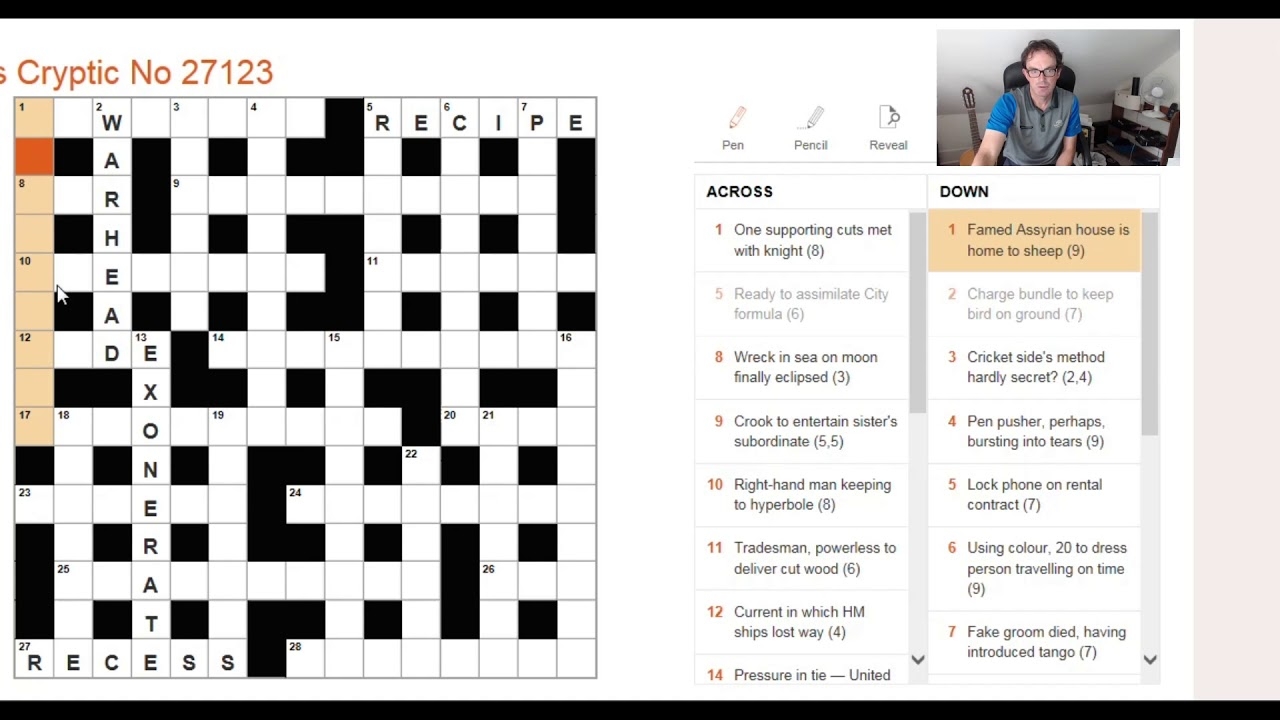 The Snitch Rating For The Times Crossword YouTube