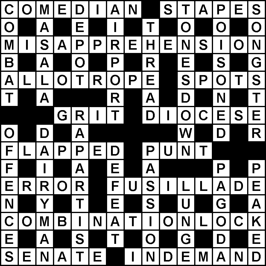 The Stickler Weekly 101 Solution Australian Crosswords The Stickler Weekly 101 Solution Australian Crosswords