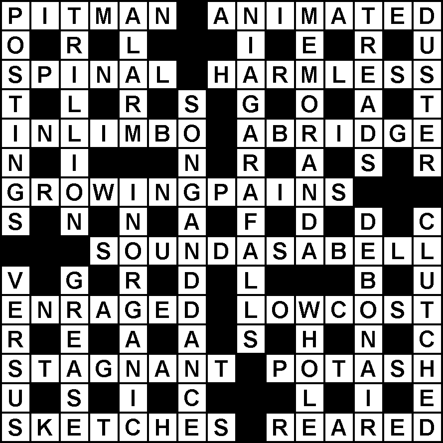 The Stickler Weekly 21 Solution Australian Crosswords The Stickler Weekly 21 Solution Australian Crosswords