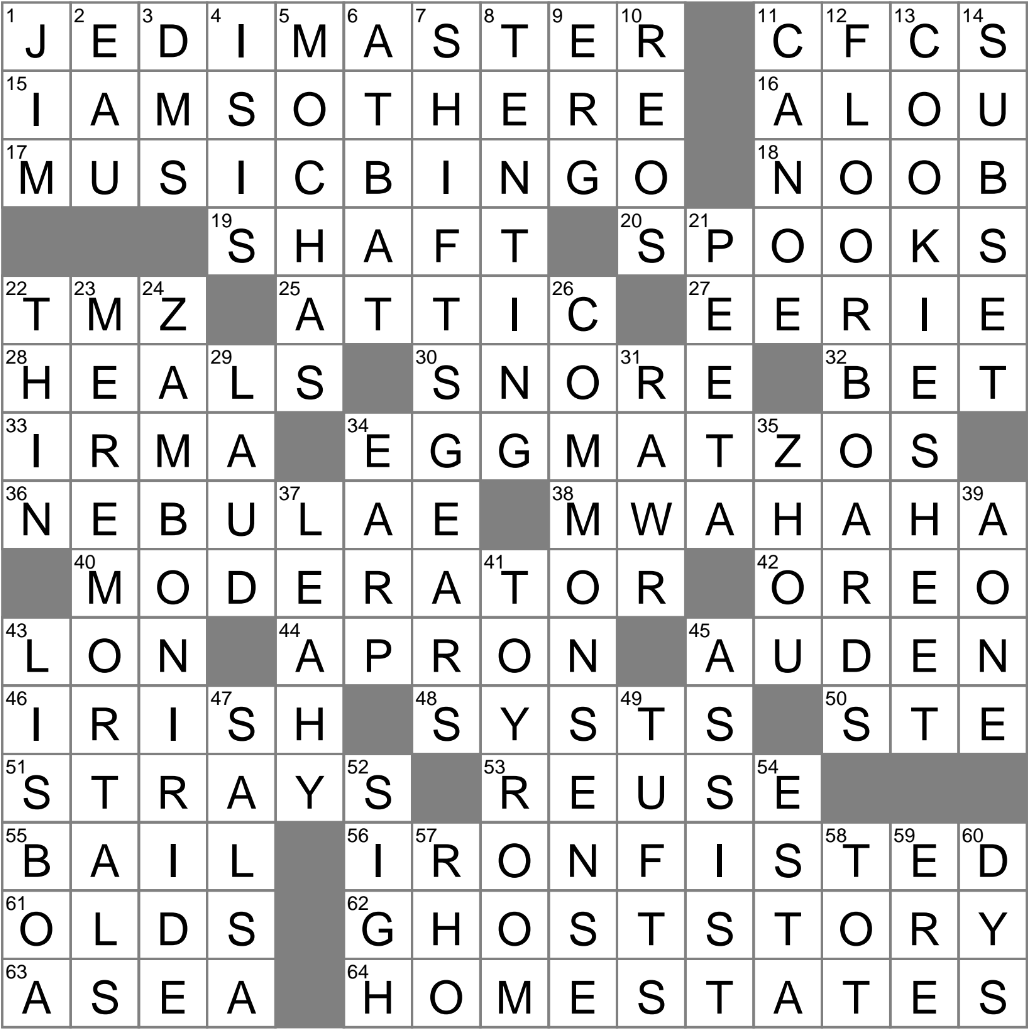 They ll Never Catch Me Crossword Clue Archives LAXCrossword