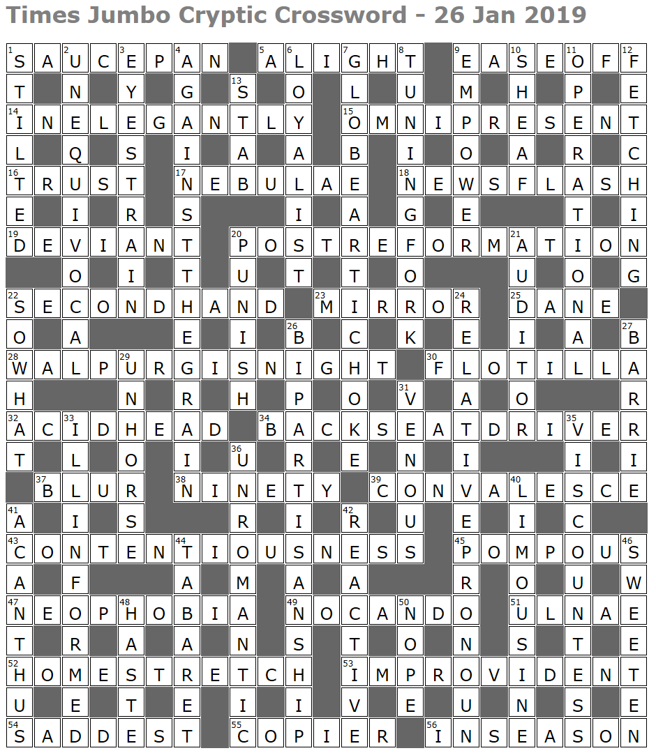 Times Jumbo Cryptic Crossword 1364 Lucian Poll s Web Ramblings Times Jumbo Cryptic Crossword 1364 Lucian Poll s Web Ramblings