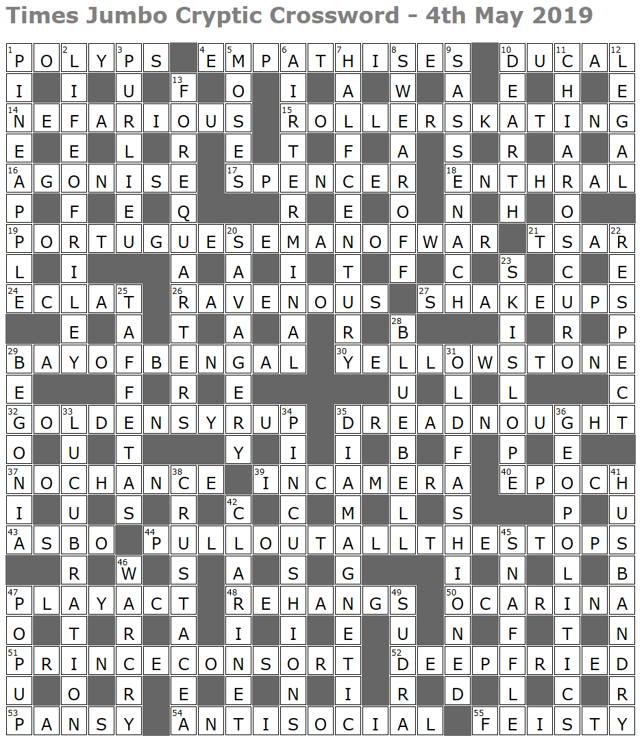 Times Jumbo Cryptic Crossword 1379 Lucian Poll s Web Ramblings