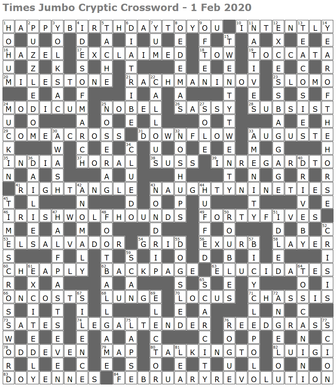 Times Jumbo Cryptic Crossword 1423 Lucian Poll s Web Ramblings