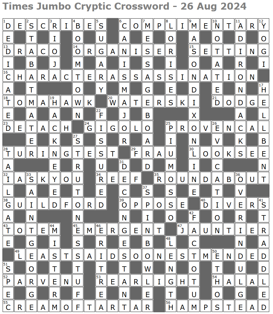 Times Jumbo Cryptic Crossword 1690 Lucian Poll s Web Ramblings