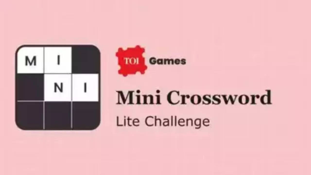 Today s TOI Mini Crossword Clues For 09 March 2025 The Times Of India Today s TOI Mini Crossword Clues For 09 March 2025 The Times Of India