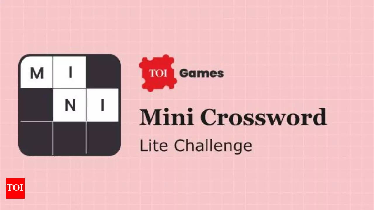Today s TOI Mini Crossword Clues For 21 March 2025 The Times Of India
