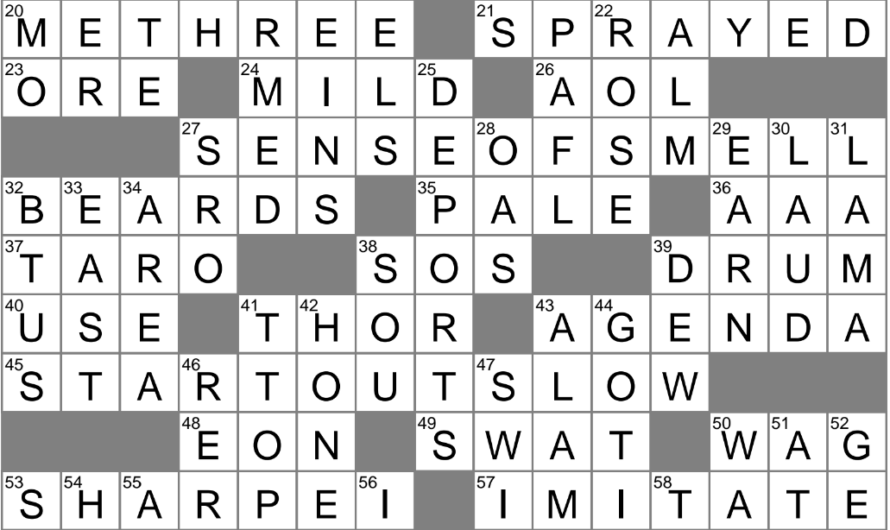 Agree Crossword Clue