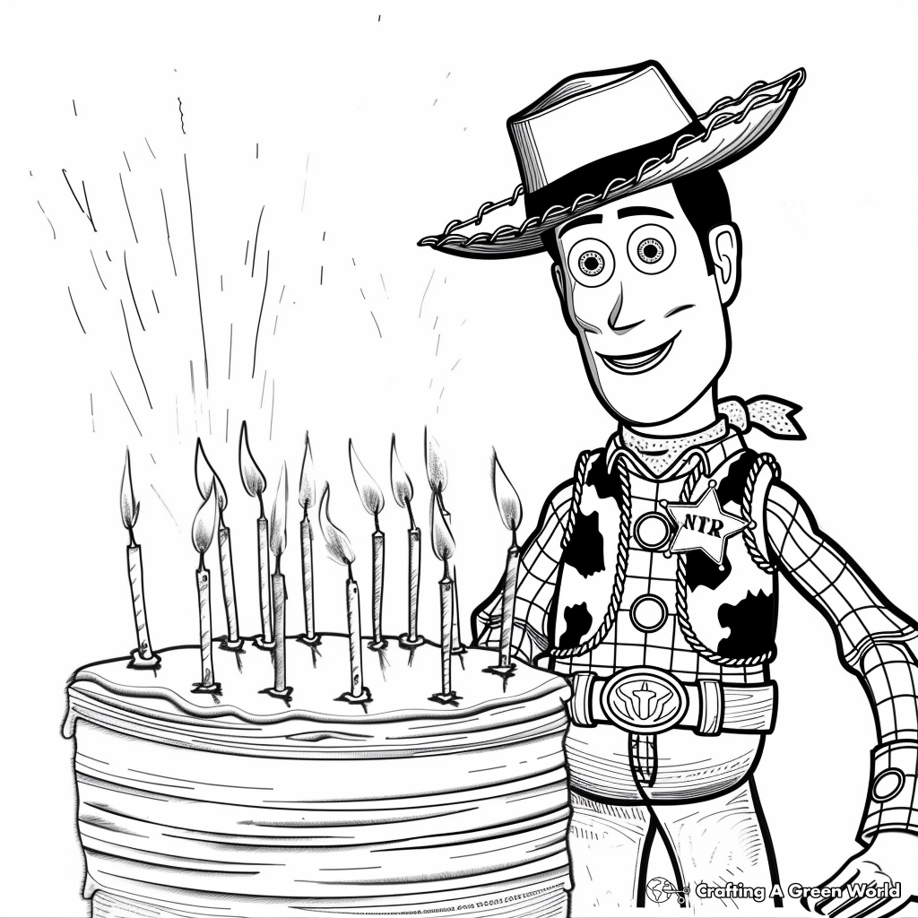 toy story woody colouring pages toy story woody colouring pages