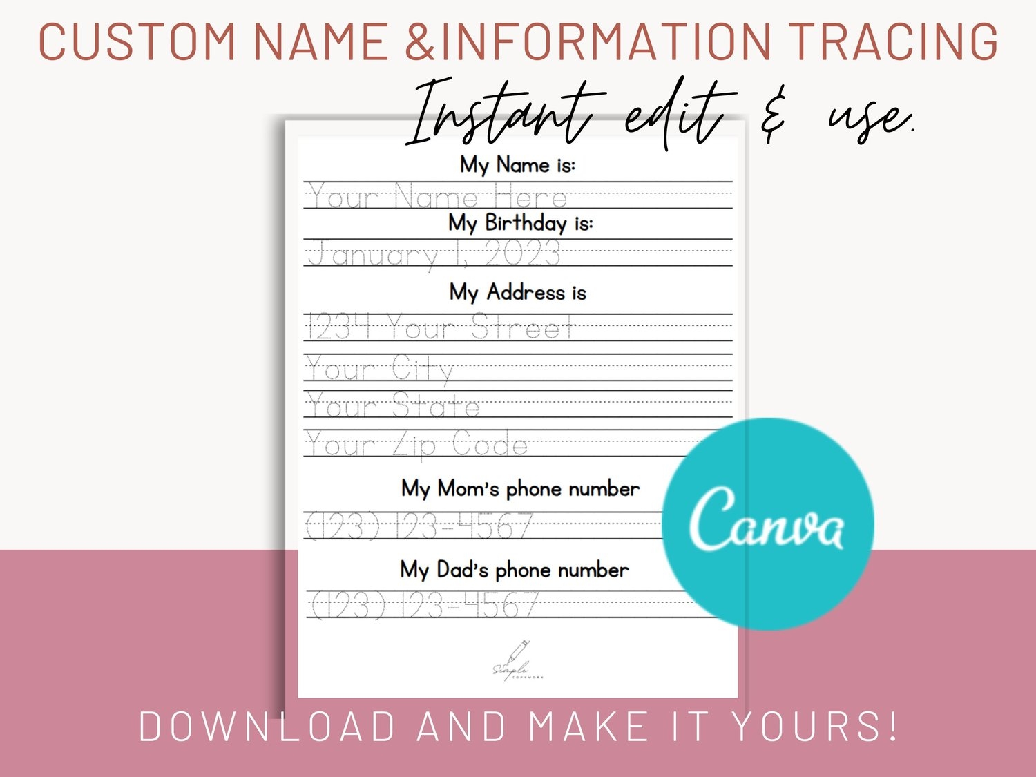 Tracing Name Generator Tracing Name Generator