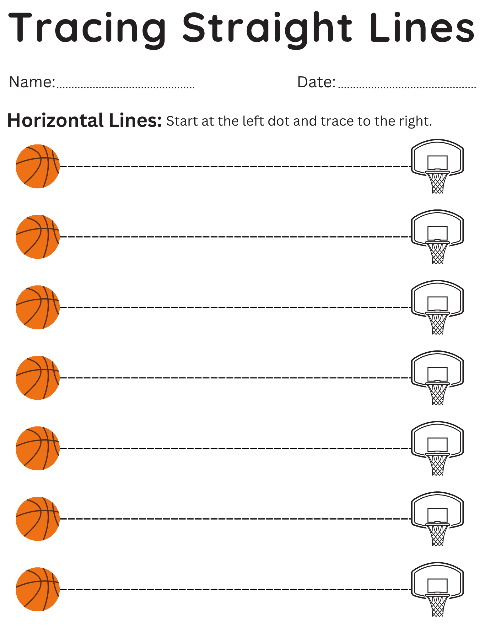 Tracing Straight Lines Kindergarten Worksheets Horizontal Line Vertical Line Made By Teachers Tracing Straight Lines Kindergarten Worksheets Horizontal Line Vertical Line Made By Teachers