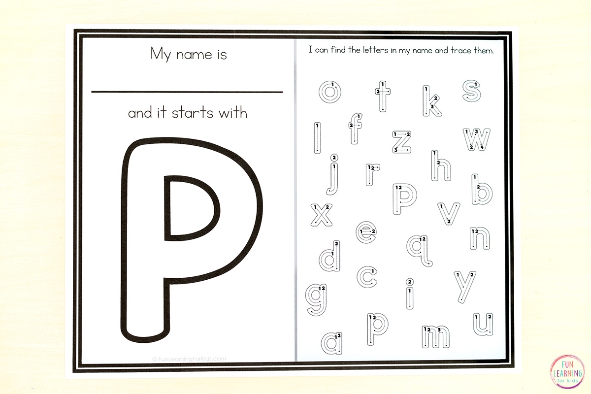 Tracing The Letters In My Name Worksheets Tracing The Letters In My Name Worksheets