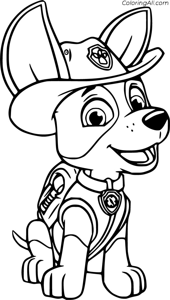free paw patrol coloring pages