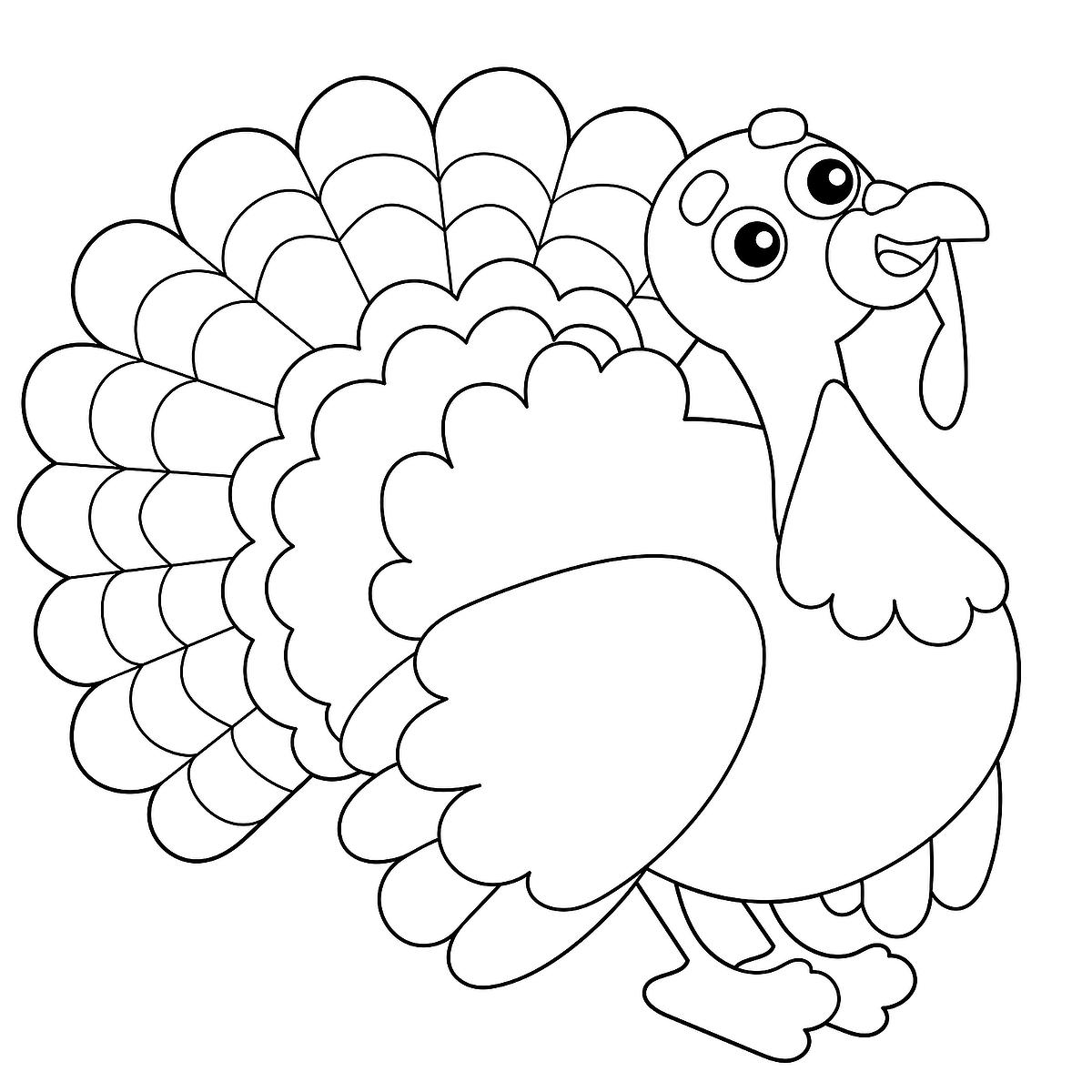 coloring pages turkey printable coloring pages turkey printable