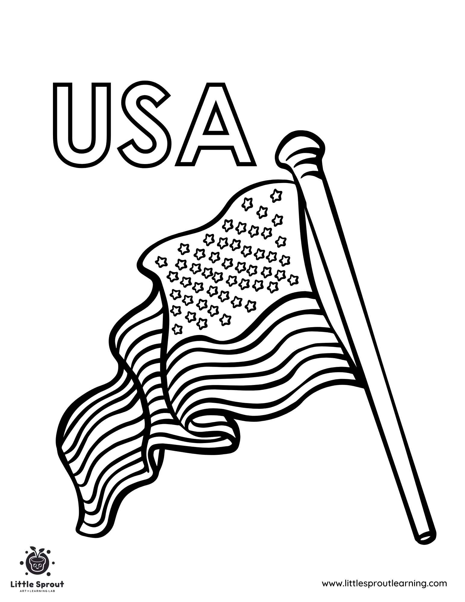 color sheet of american flag color sheet of american flag