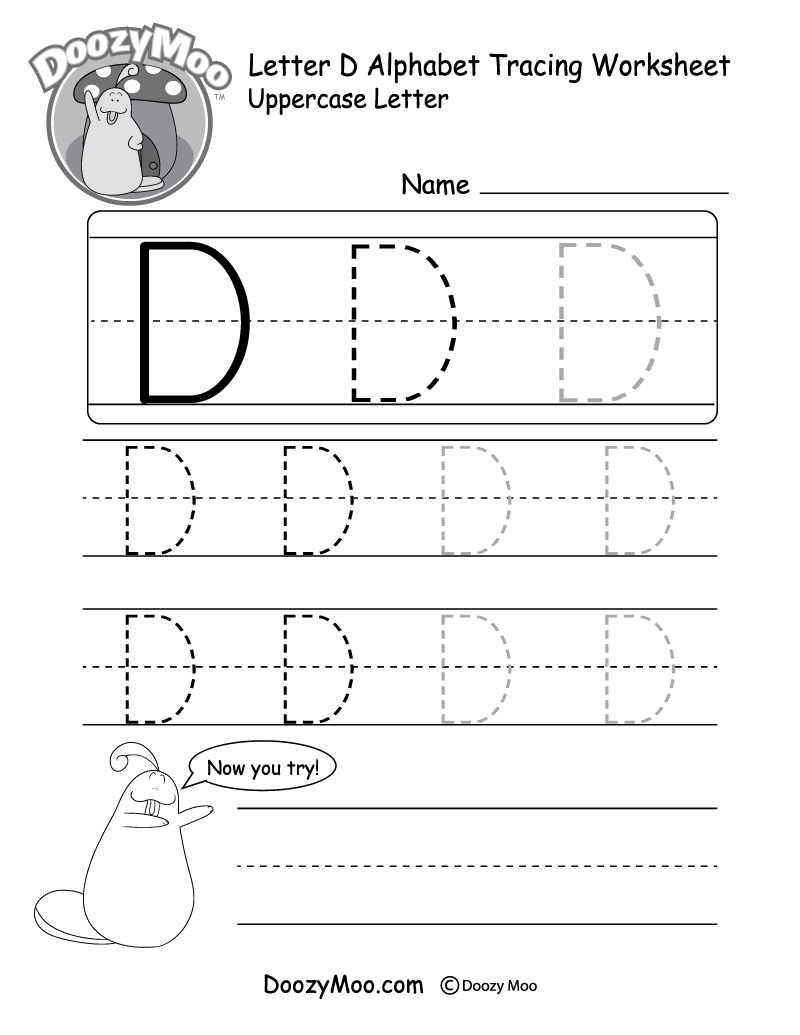 Uppercase Letter C Tracing Worksheet Doozy Moo Uppercase Letter C Tracing Worksheet Doozy Moo