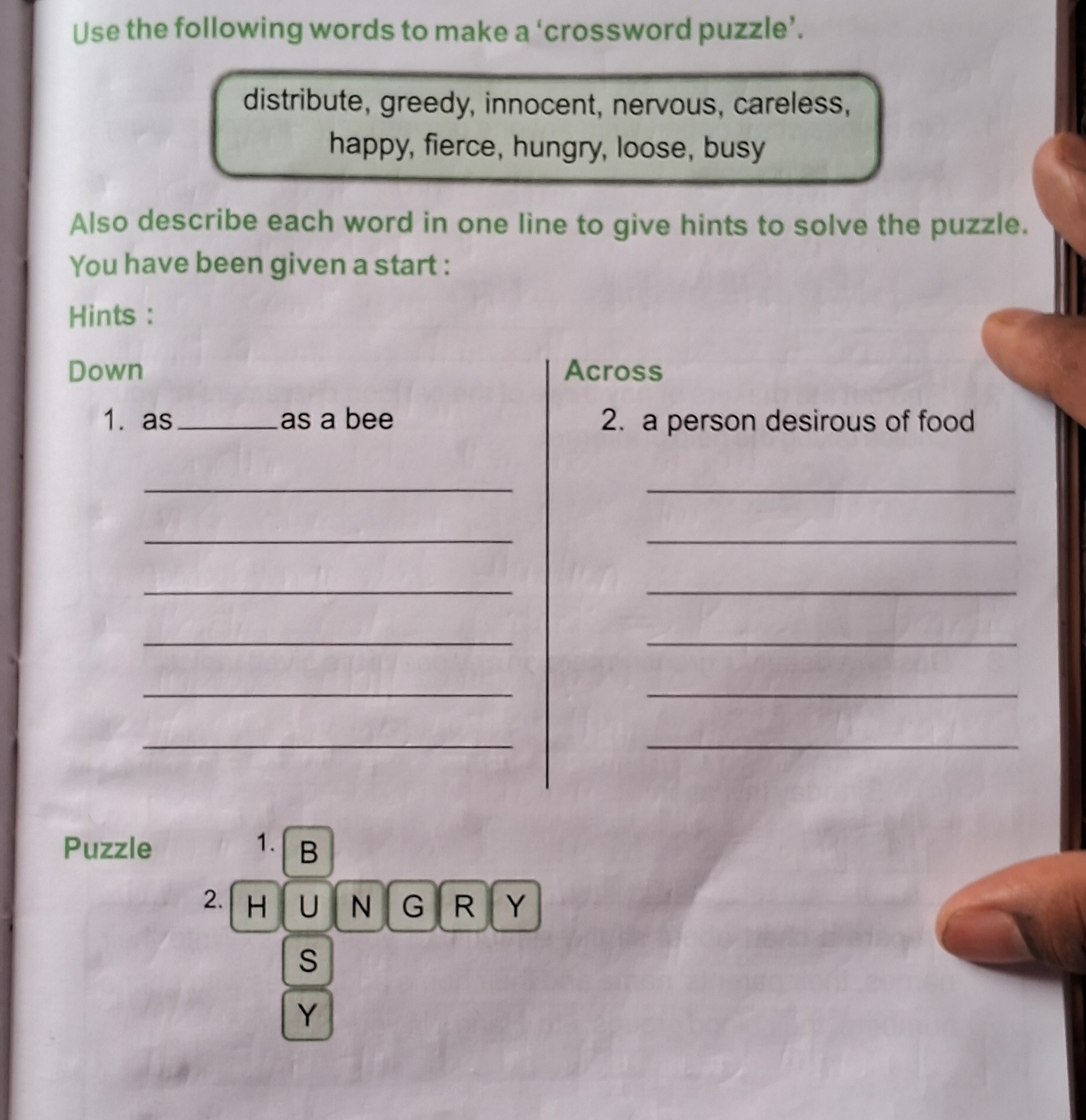 Use The Following Words To Make A crossword Puzzle Distribute Greedy Use The Following Words To Make A crossword Puzzle Distribute Greedy
