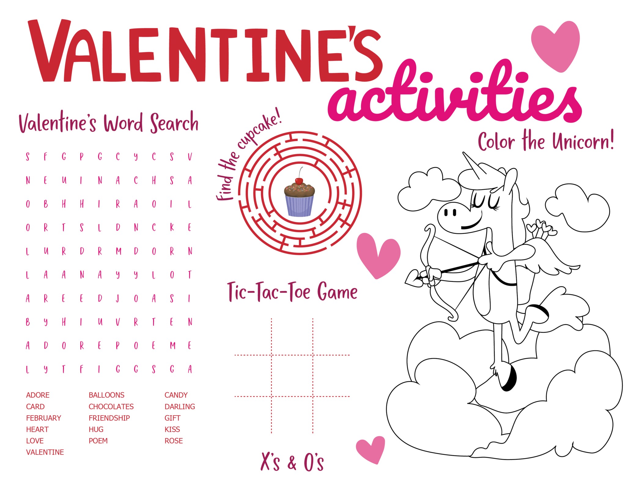 Valentines Day Worksheet Printables To Use FREE Printables Valentines Day Worksheet Printables To Use FREE Printables