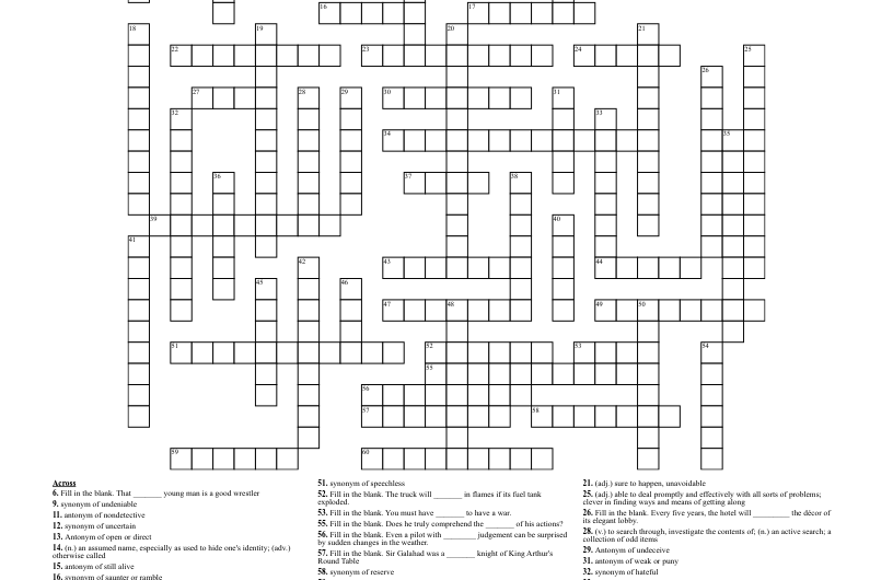 Saunter Crossword Clue