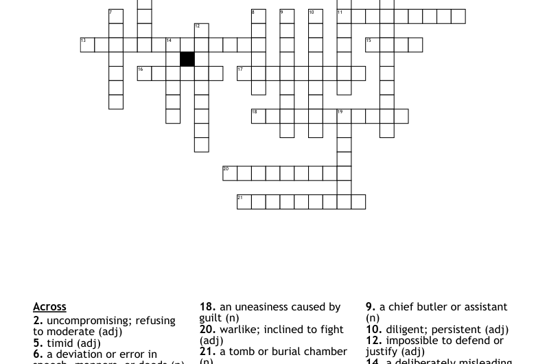 Retinue Crossword Clue