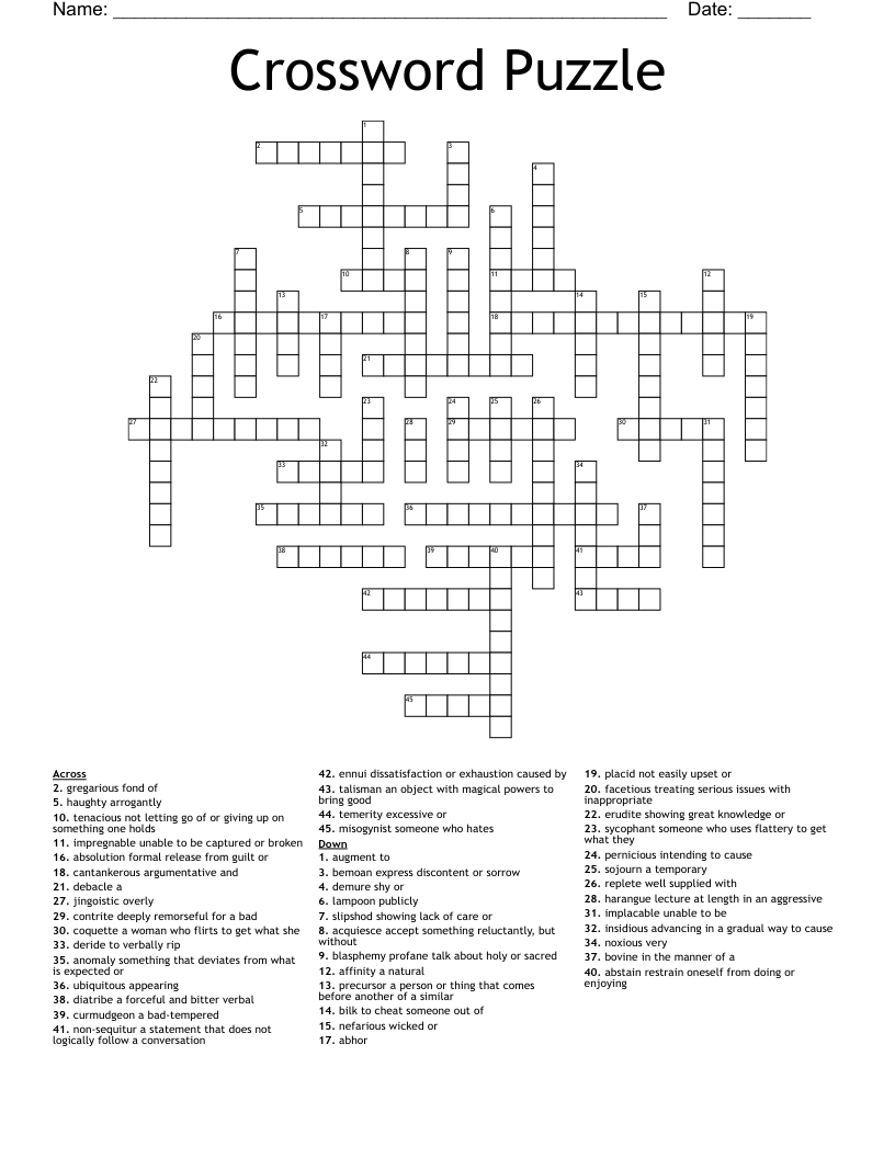 cantankerous crossword clue cantankerous crossword clue