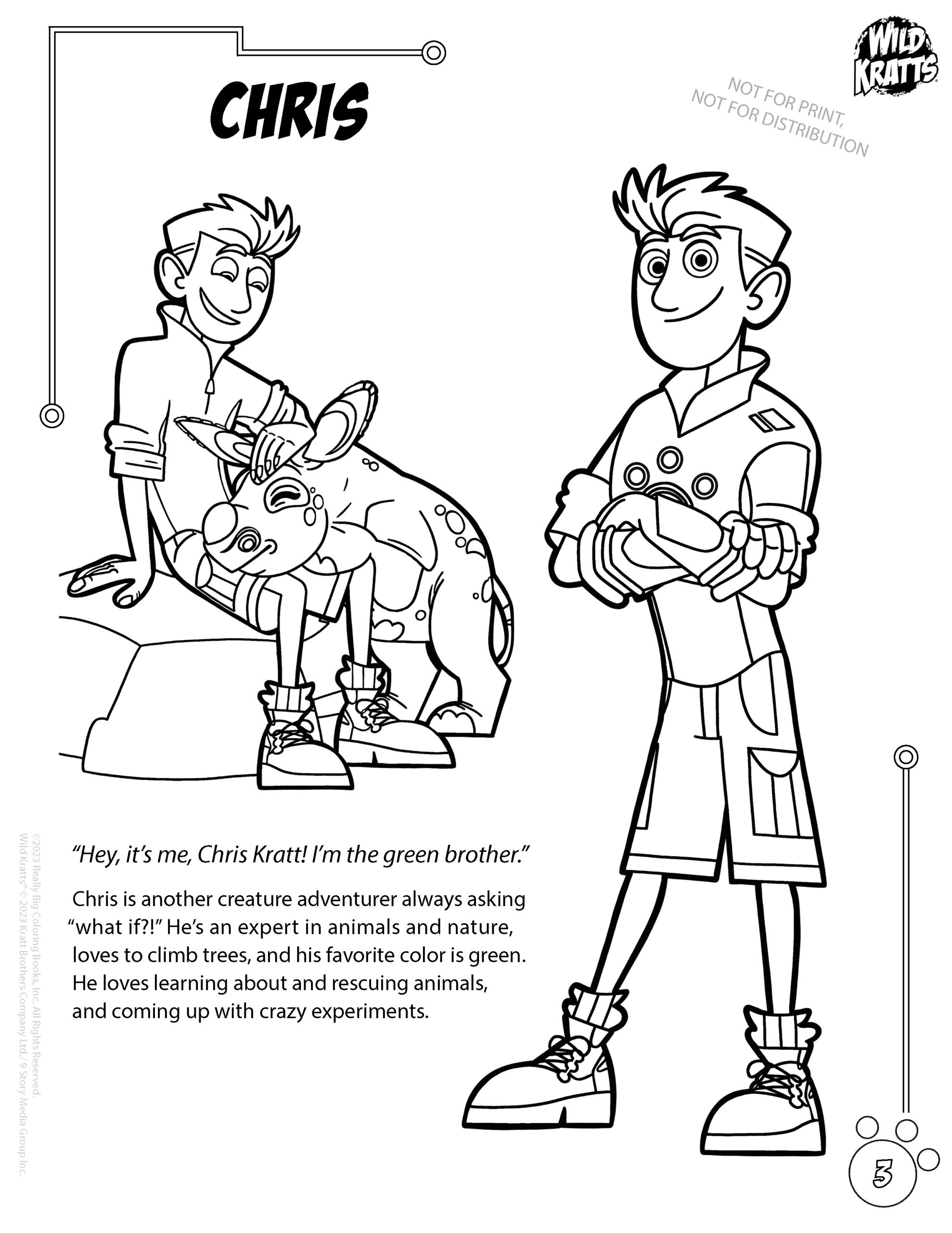 wild kratts coloring pages wild kratts coloring pages