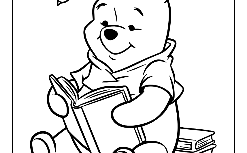Pooh Bear Coloring Pages
