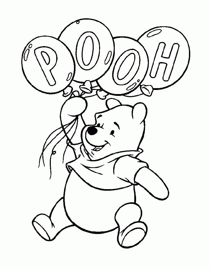 winnie the pooh coloring pics winnie the pooh coloring pics