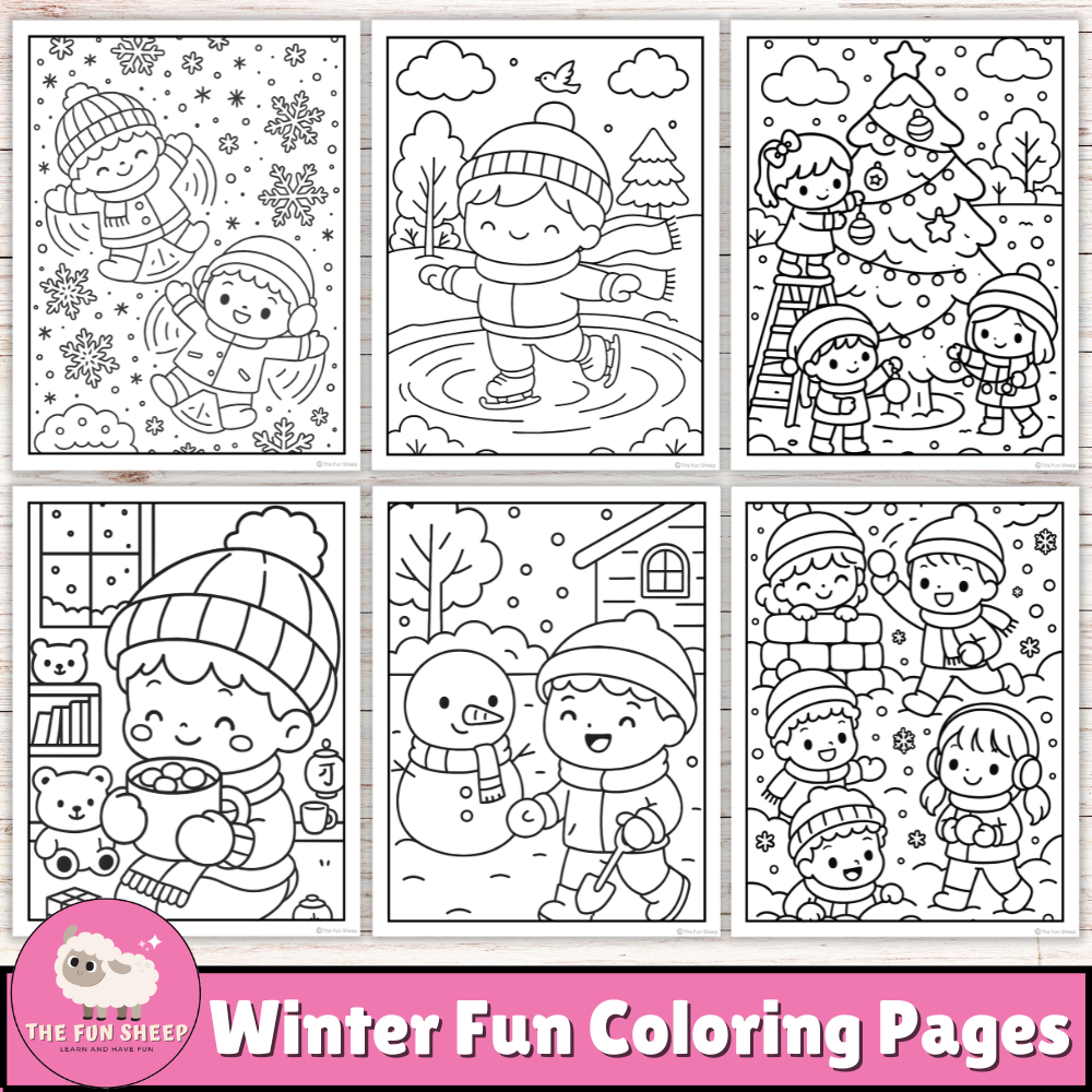Winter Fun Coloring Pages Holiday Coloring Sheets Snowy Day Printable Activity Made By Teachers Winter Fun Coloring Pages Holiday Coloring Sheets Snowy Day Printable Activity Made By Teachers