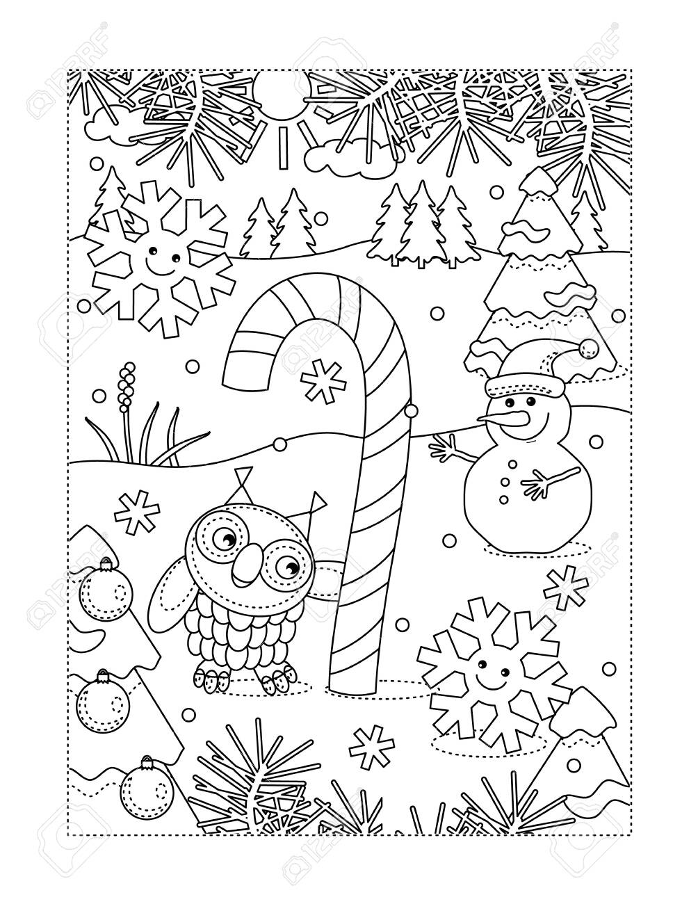 winter holiday coloring pages winter holiday coloring pages