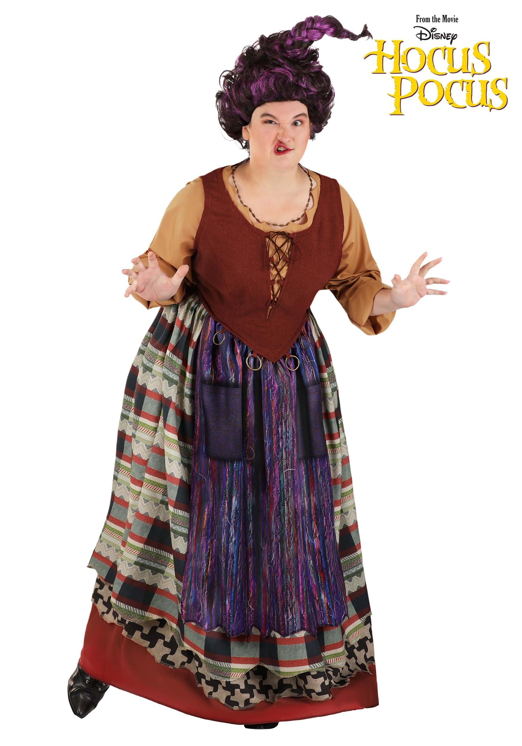 Women s Plus Size Deluxe Disney Hocus Pocus Mary Sanderson Costume Disney Costumes Women s Plus Size Deluxe Disney Hocus Pocus Mary Sanderson Costume Disney Costumes
