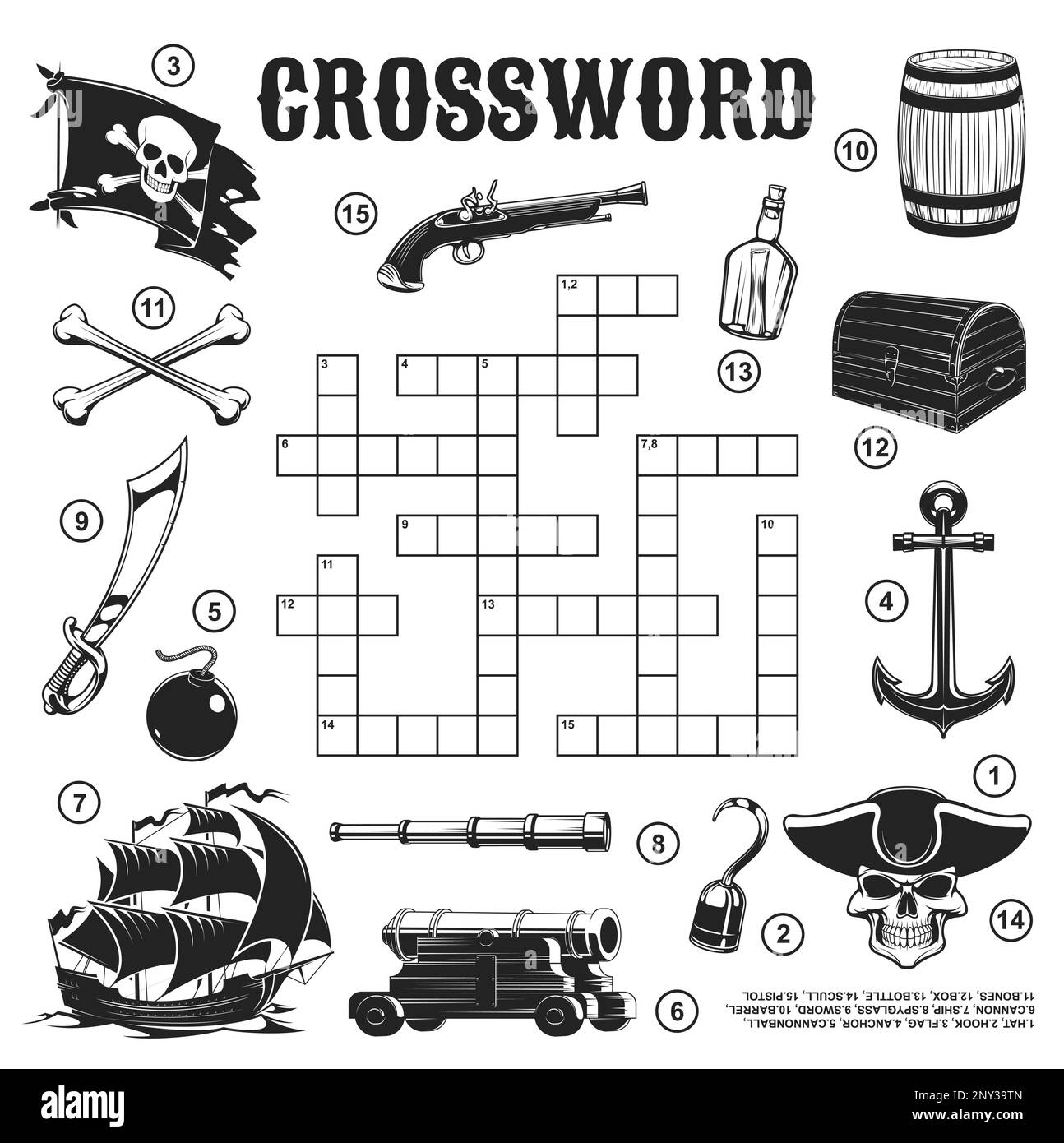 Word Search Puzzle Black And White Stock Photos Images Page 3 Alamy