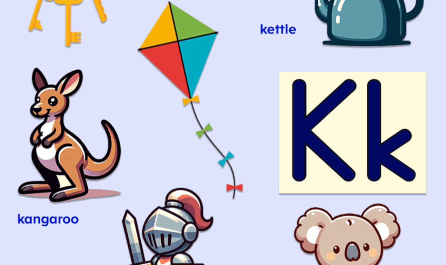 Preschool Letter K Words