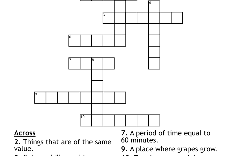French Vineyard Crossword Clue