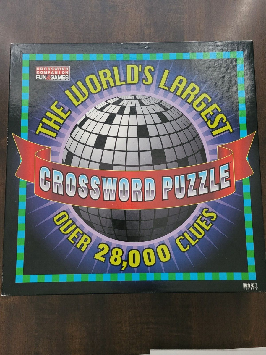World s Largest Crossword Puzzle 7 x7 Over 28K Clues 91K Squares EBay World s Largest Crossword Puzzle 7 x7 Over 28K Clues 91K Squares EBay