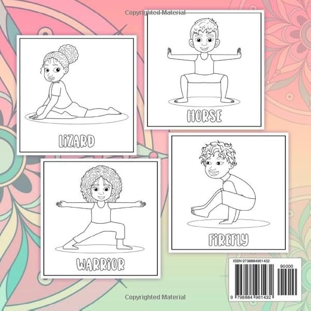 yoga kid coloring page yoga kid coloring page