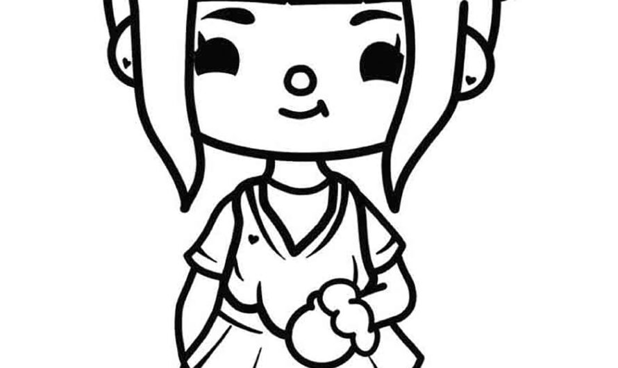 Toca Boca Coloring Pages